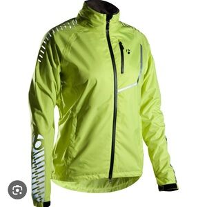 Bontrager Circuit Stormshell Cycling Jacket in high-visibility yellow, M